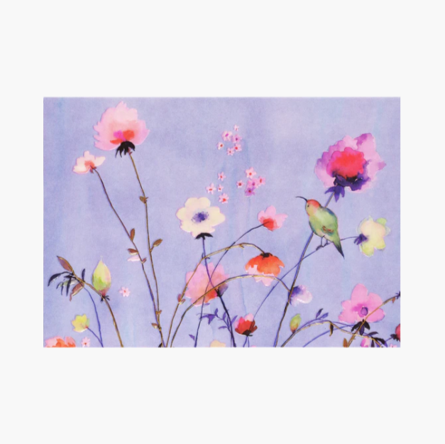 Note Cards Lavender Wildflowers