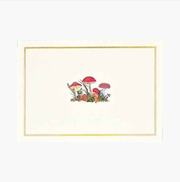 Note Cards Mushrooms