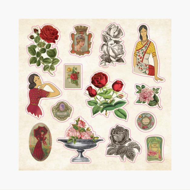 Sticker Book of Curiosities