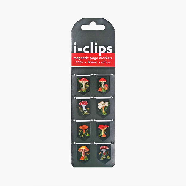 Mushrooms i-clips Magnetic Page Markers