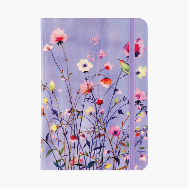 Journal Small Lavender Wildflowers