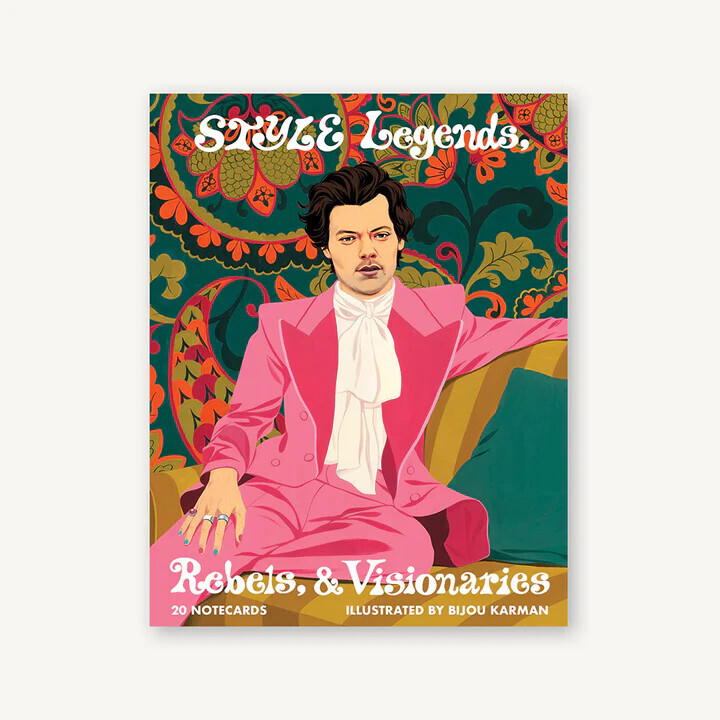 Style Legends, Rebels, and Visionaries Notecards 20 Notecards and Envelopes
