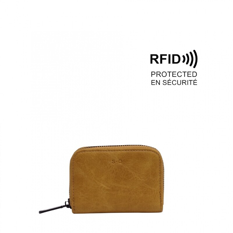 Iva Card Case Honey Mustard