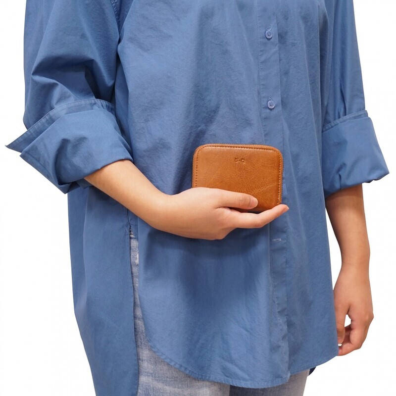 Iva Card Case Honey Mustard