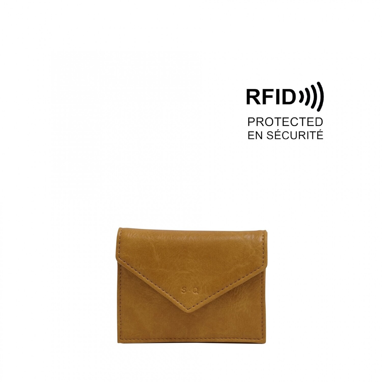 Debbie Card Case Honey Mustard