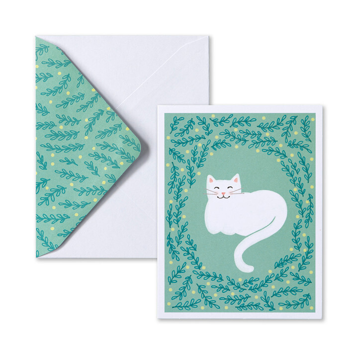 Boxed Cards Cuddly Cat