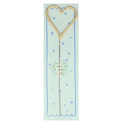 Candle Sparkler Heart