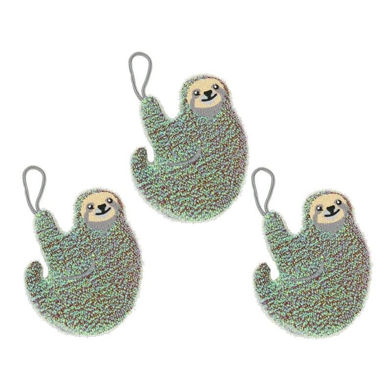 Sloth Sponges Set of 3