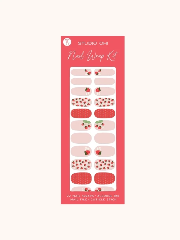 Nail Wrap Kit Berry Sweet