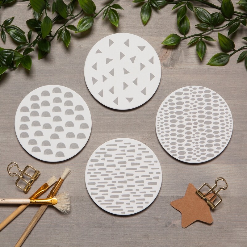Coaster Set of 4 Dapple