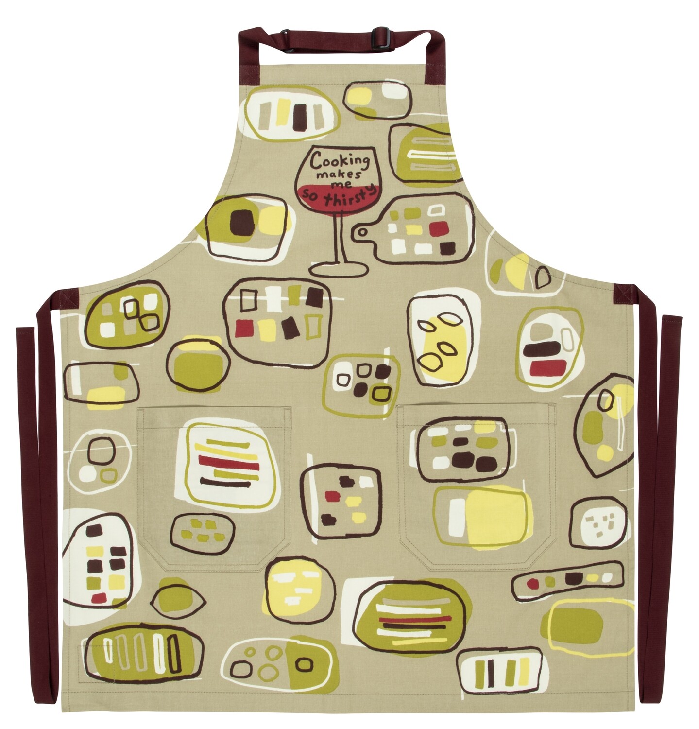 Apron Cooking Makes Me Thirsty