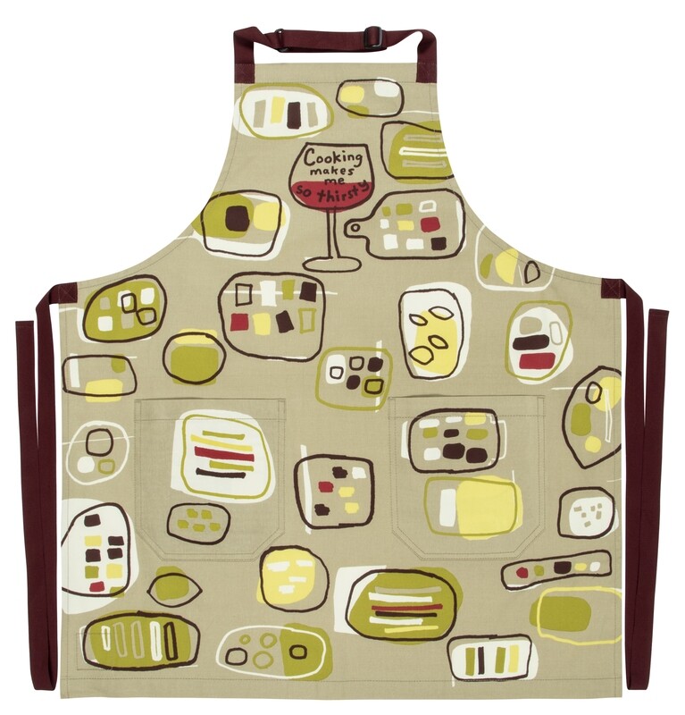 Apron Cooking Makes Me Thirsty