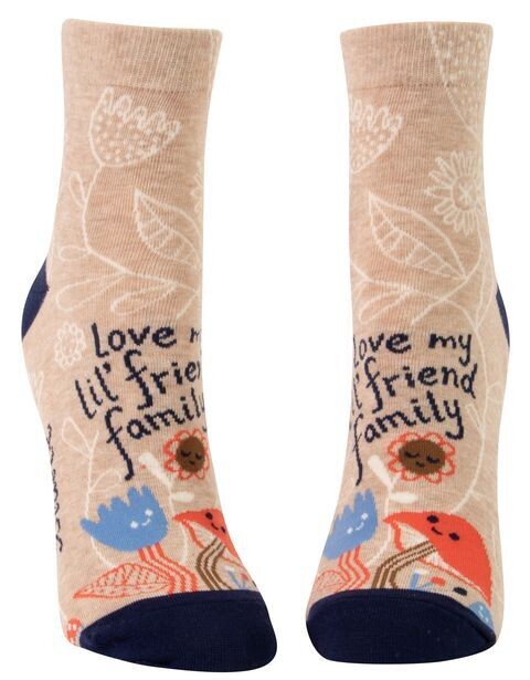 Women&#39;s Ankle Socks Lil Friend Family