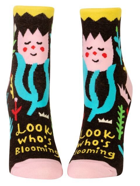 Women&#39;s Ankle Socks Look Who&#39;s Blooming