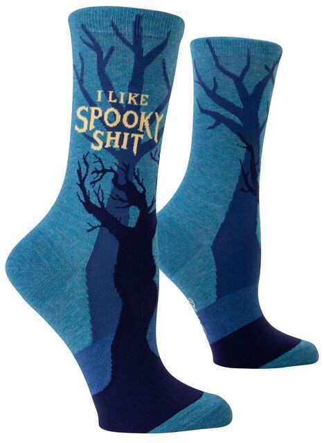 Women&#39;s Crew Socks Spooky Shit