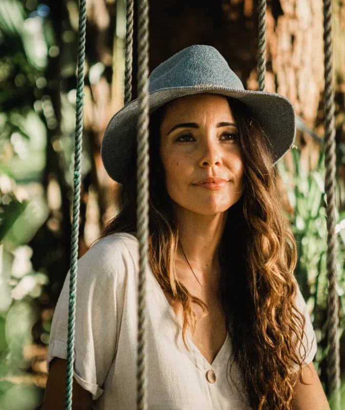 Safari Hat Sadie Blue