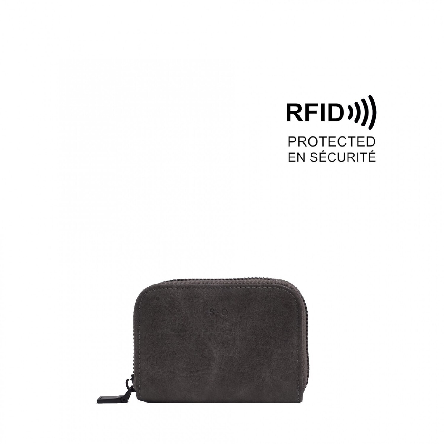 Iva Card Case Dark Grey