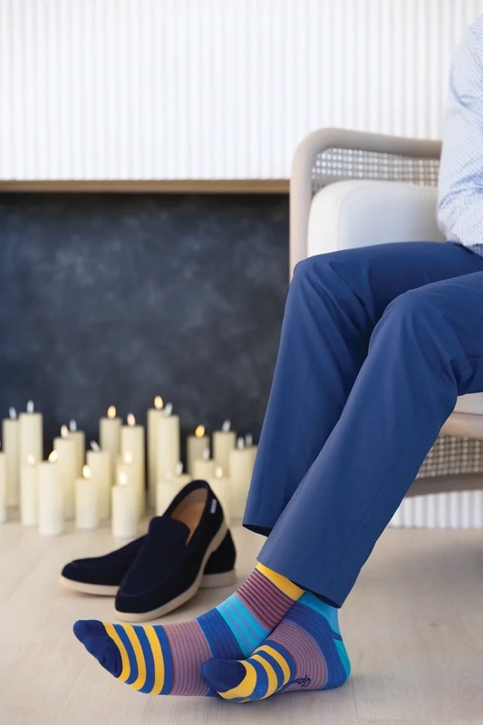 Men's Socks Colour Bands
