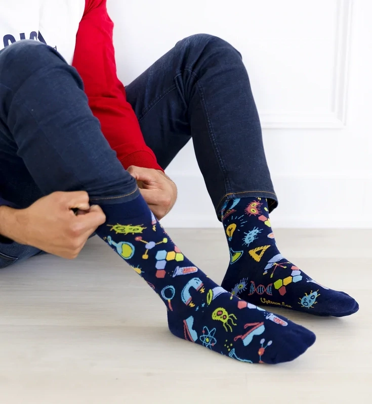 Men's Socks Mad Scientist