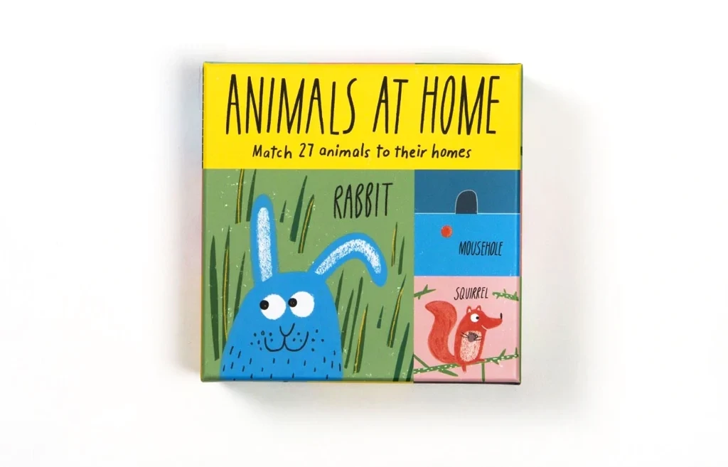 Animals At Home: Match 27 Animals to Their Homes