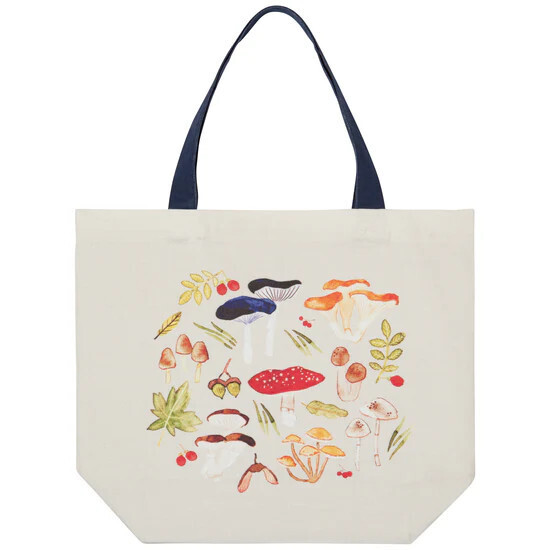 Bag Tote Field Mushrooms