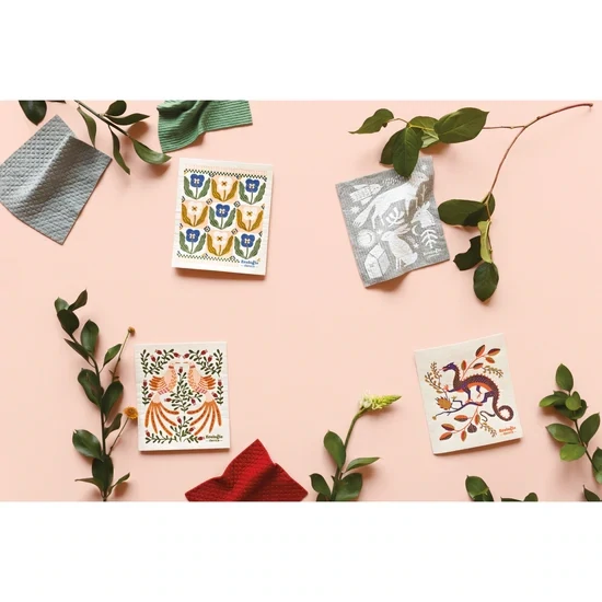 Swedish Dishcloth Teppi