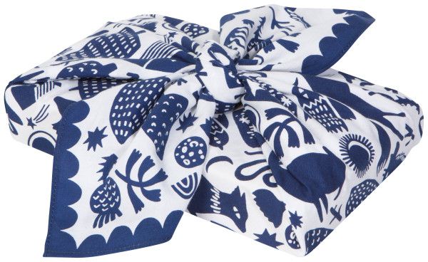 Reusable Fabric Gift Wrap Timber