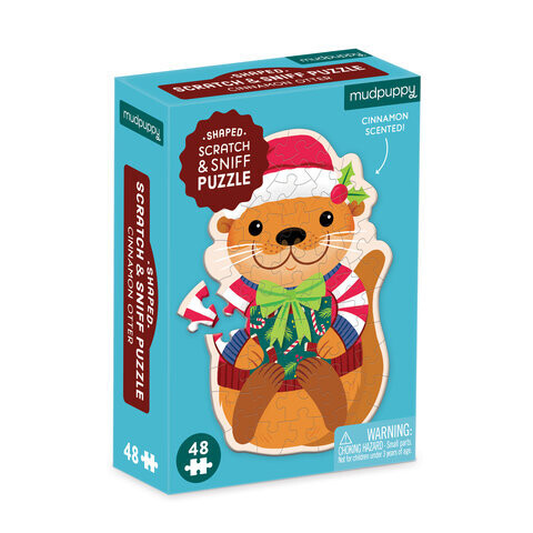 48 Piece Mini Scratch and Sniff Cinnamon Otter