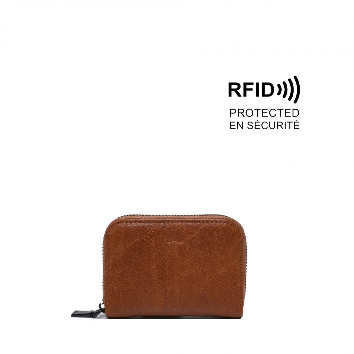 Iva Card Case Camel