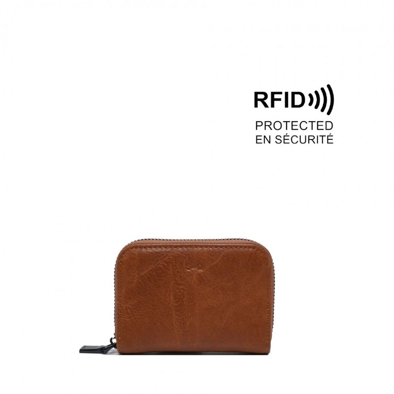 Iva Card Case Camel