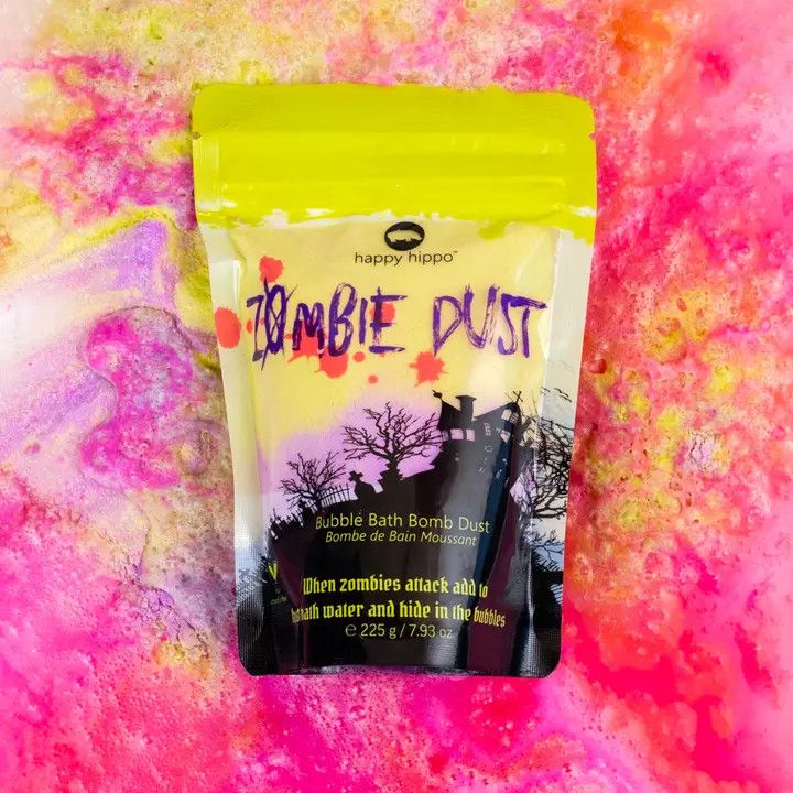 Bubble Bath Bomb Dust Zombie