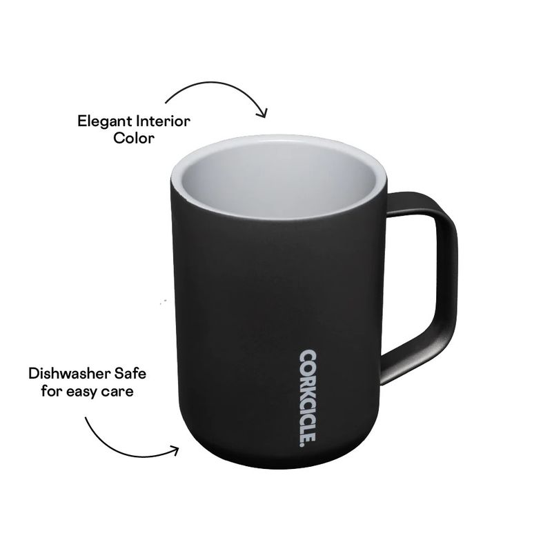 Mug 16oz Ceramic Slate / Grey