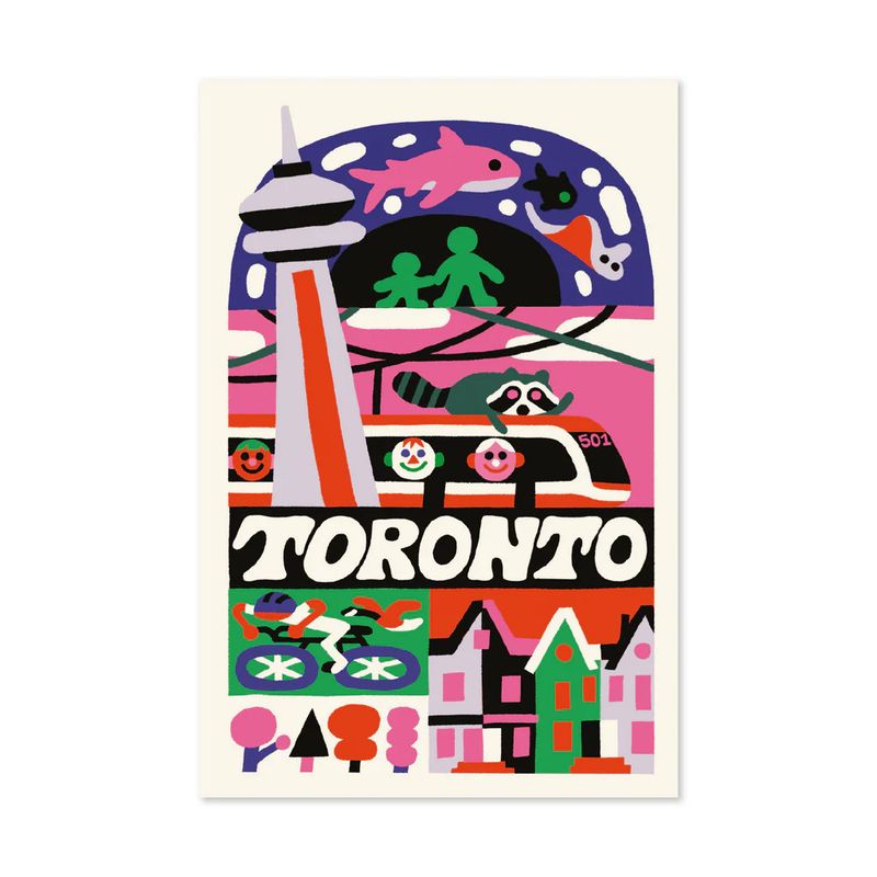 Postcard Toronto Icons