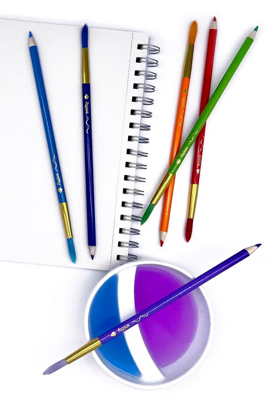 Colourbrush Watercolour Pencil/Brush Combo Set 12