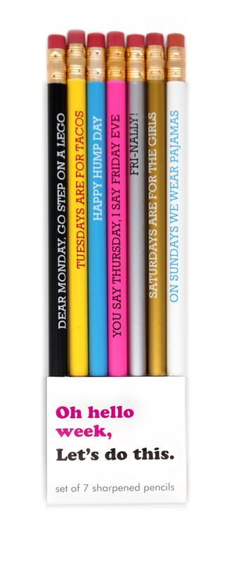 Pencil Set Oh Hello Week