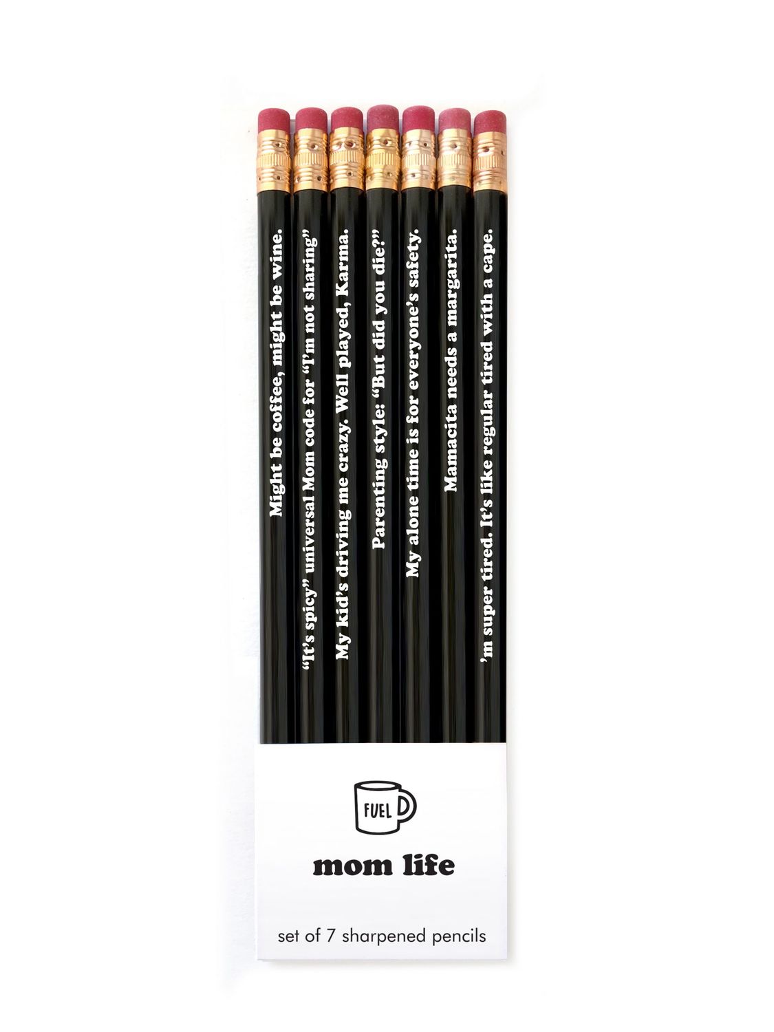 Pencil Set Mom Life