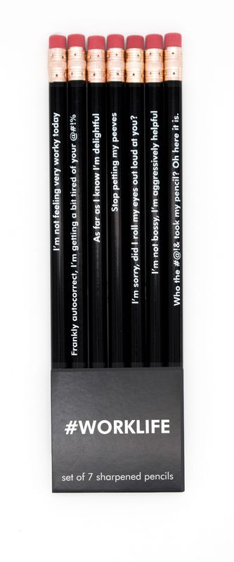 Pencil Set #Worklife