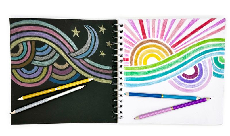 Sketchbook Black &amp; White Paper