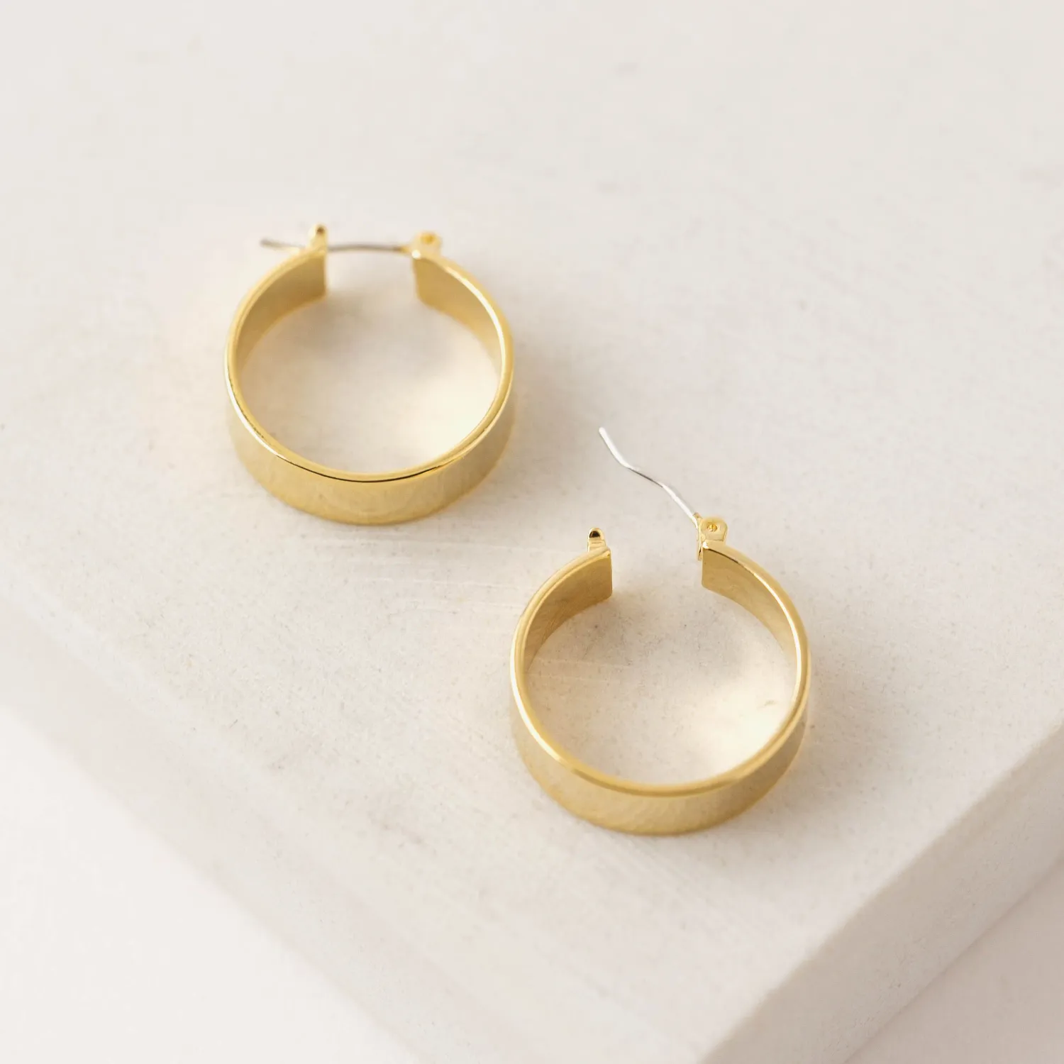 Chloe Hoop Earrings Gold