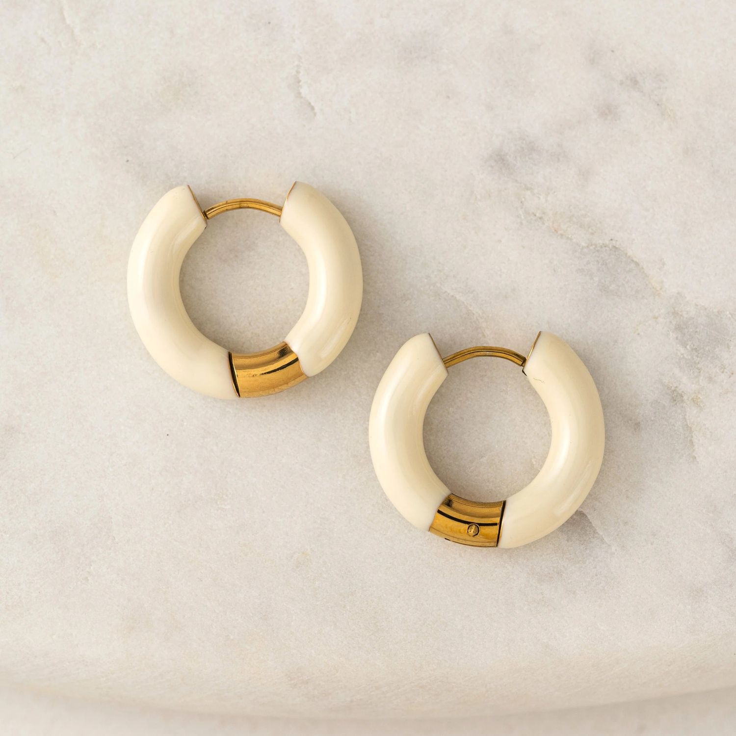 Bianca Hoop Waterproof Earrings