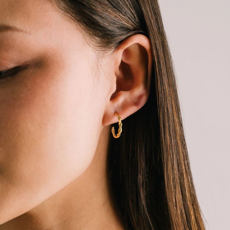 Josie Hoop Waterproof Earrings