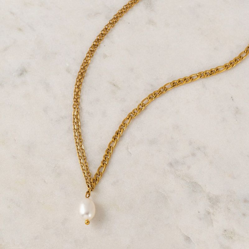 Capri Pearl Waterproof Necklace