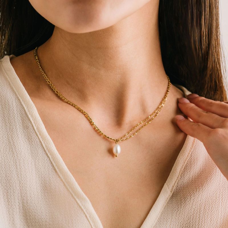 Capri Pearl Waterproof Necklace