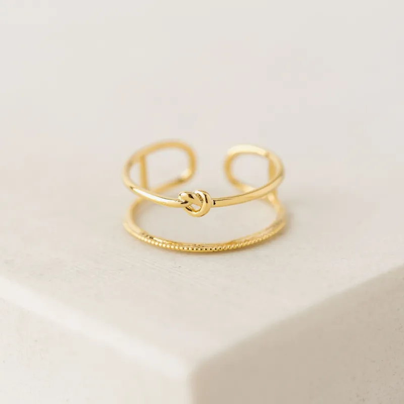 Knot Today Ring Gold