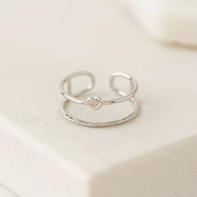 Knot Today Ring Silver