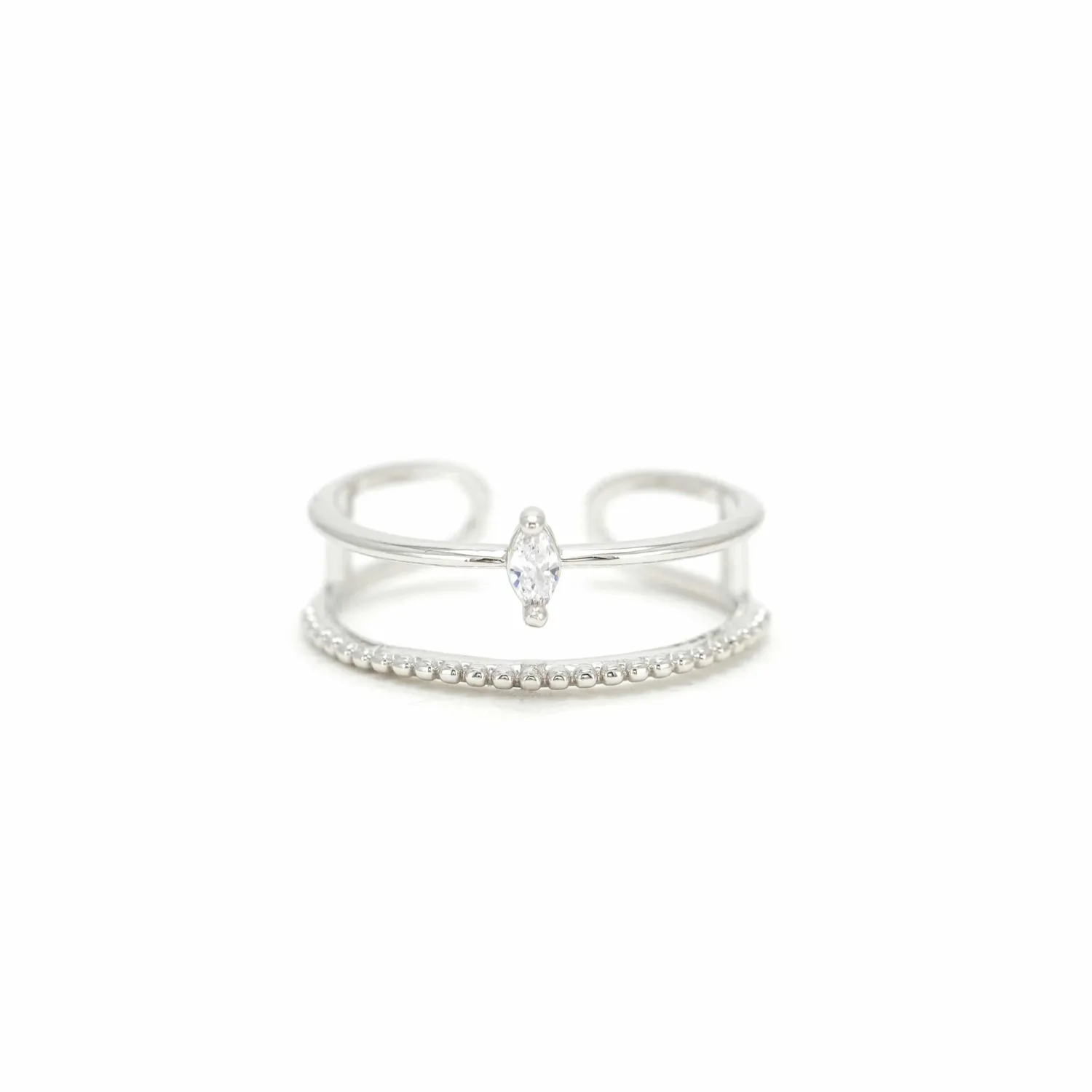 Marquise Ring Silver