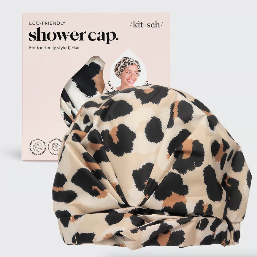 Luxury Shower Cap Leopard
