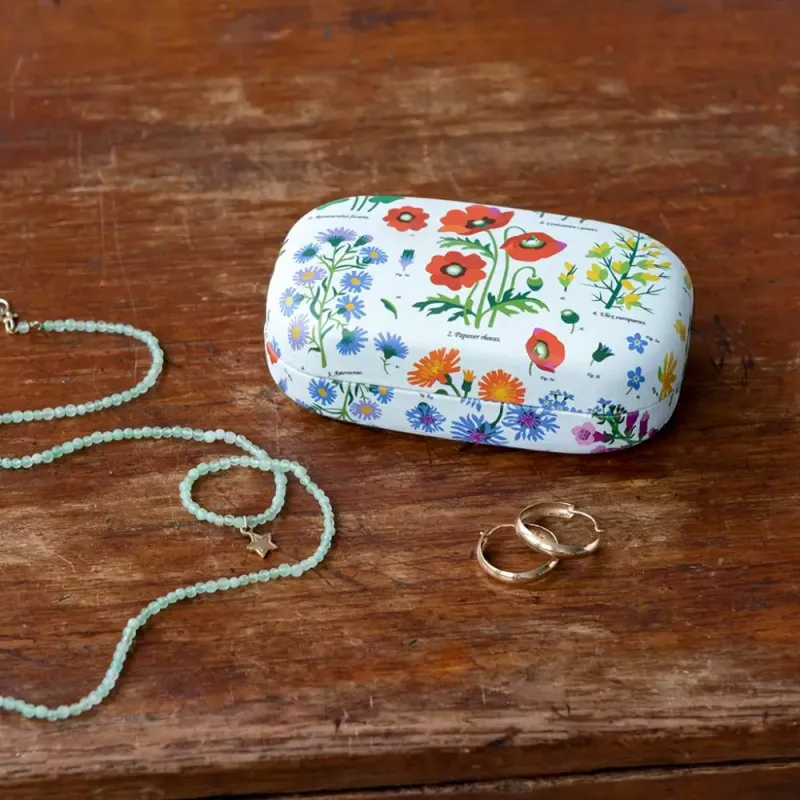 Mini Travel Case Wild Flowers