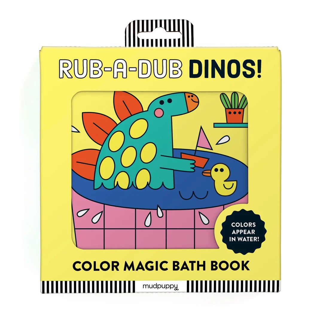 Colour Magic Bath Book Rub-A-Dub Dinos