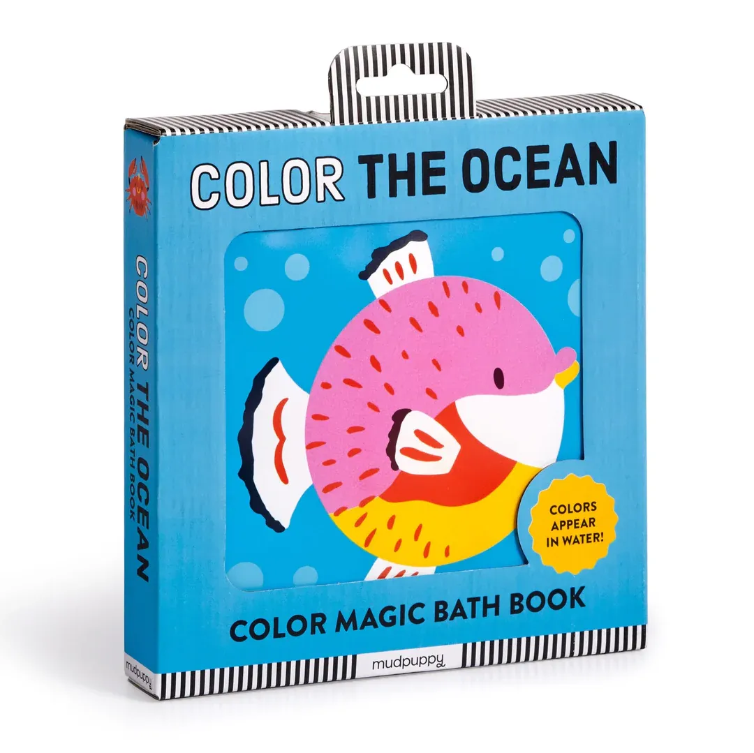 Colour Magic Bath Book Colour the Ocean